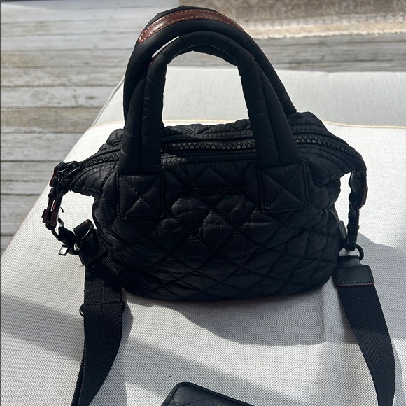 MZ Wallace Black Quilted Crossbody Bag - Picture 5 of 5